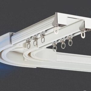 Double Curtain Rails