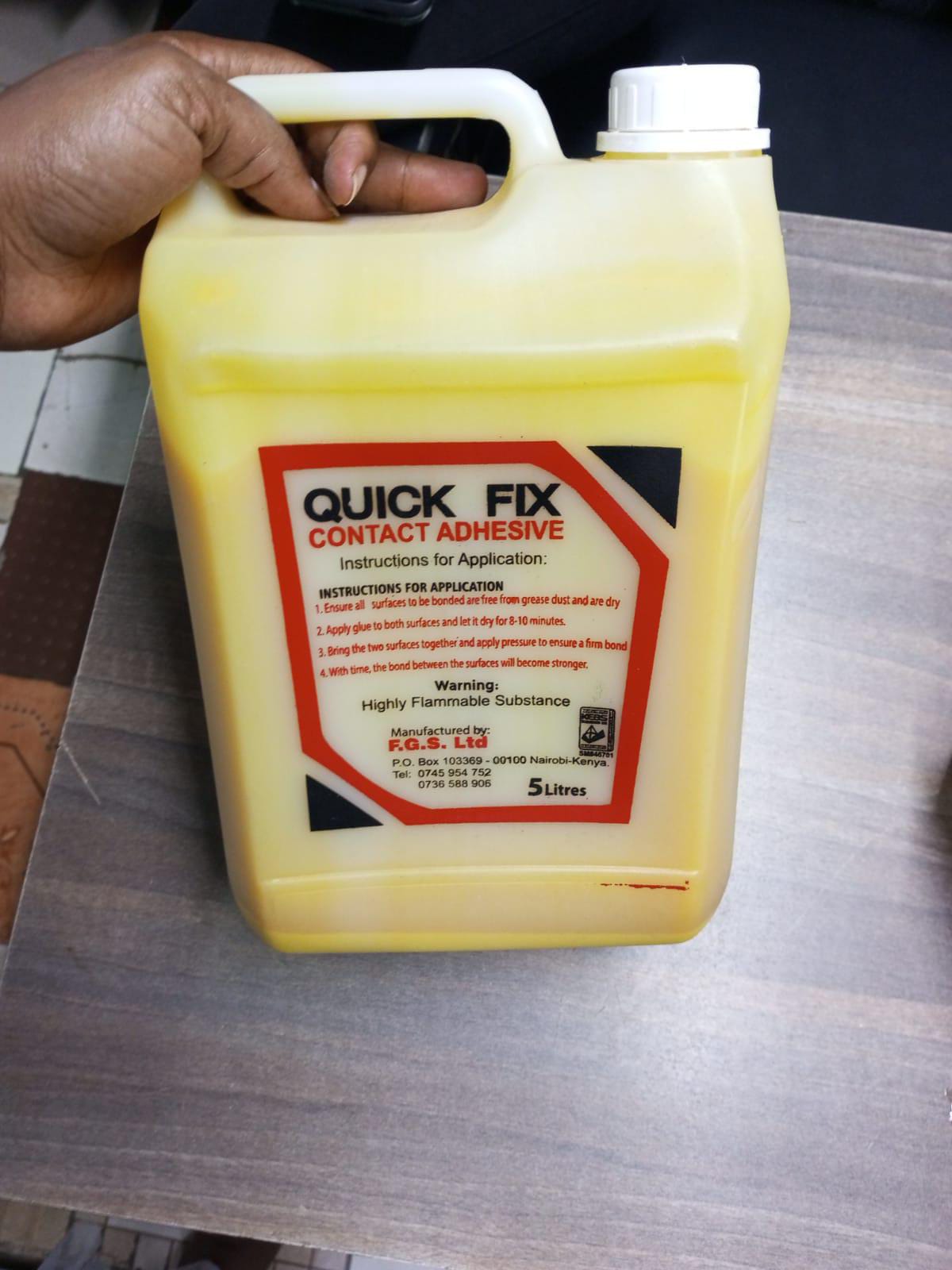 Contact Adhesive Glue 5L